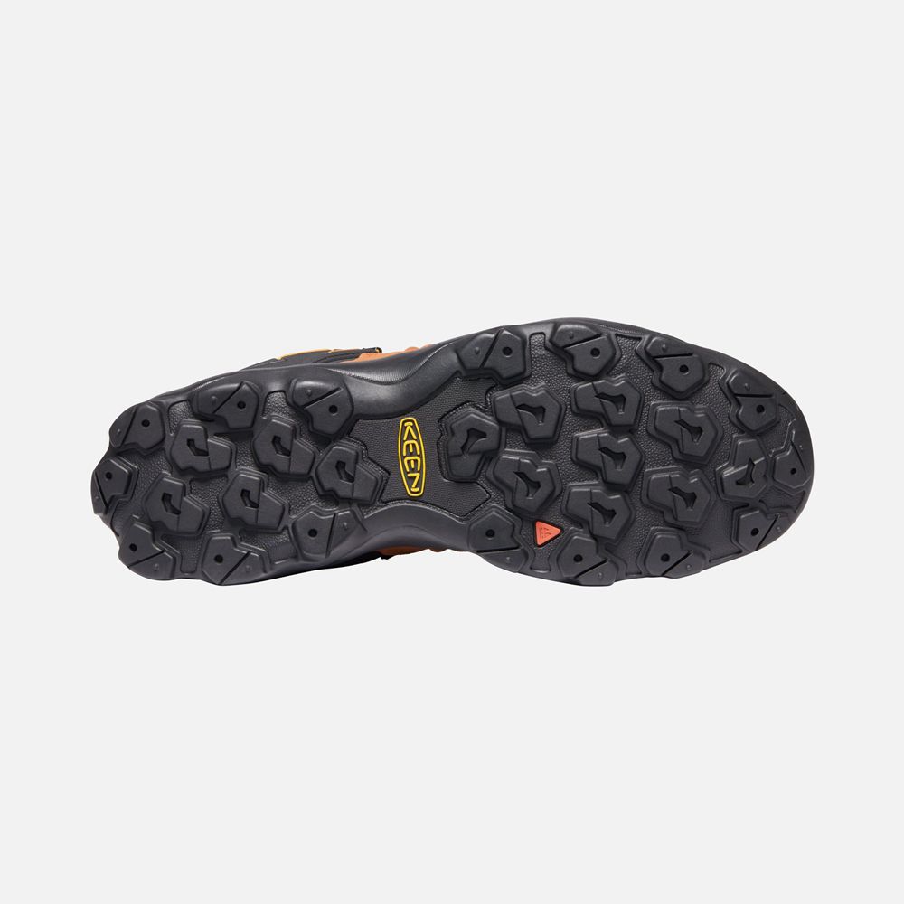 Keen Vandringskängor Herr Orange/Svarta - Venture Mid Waterproof - 490627EAS